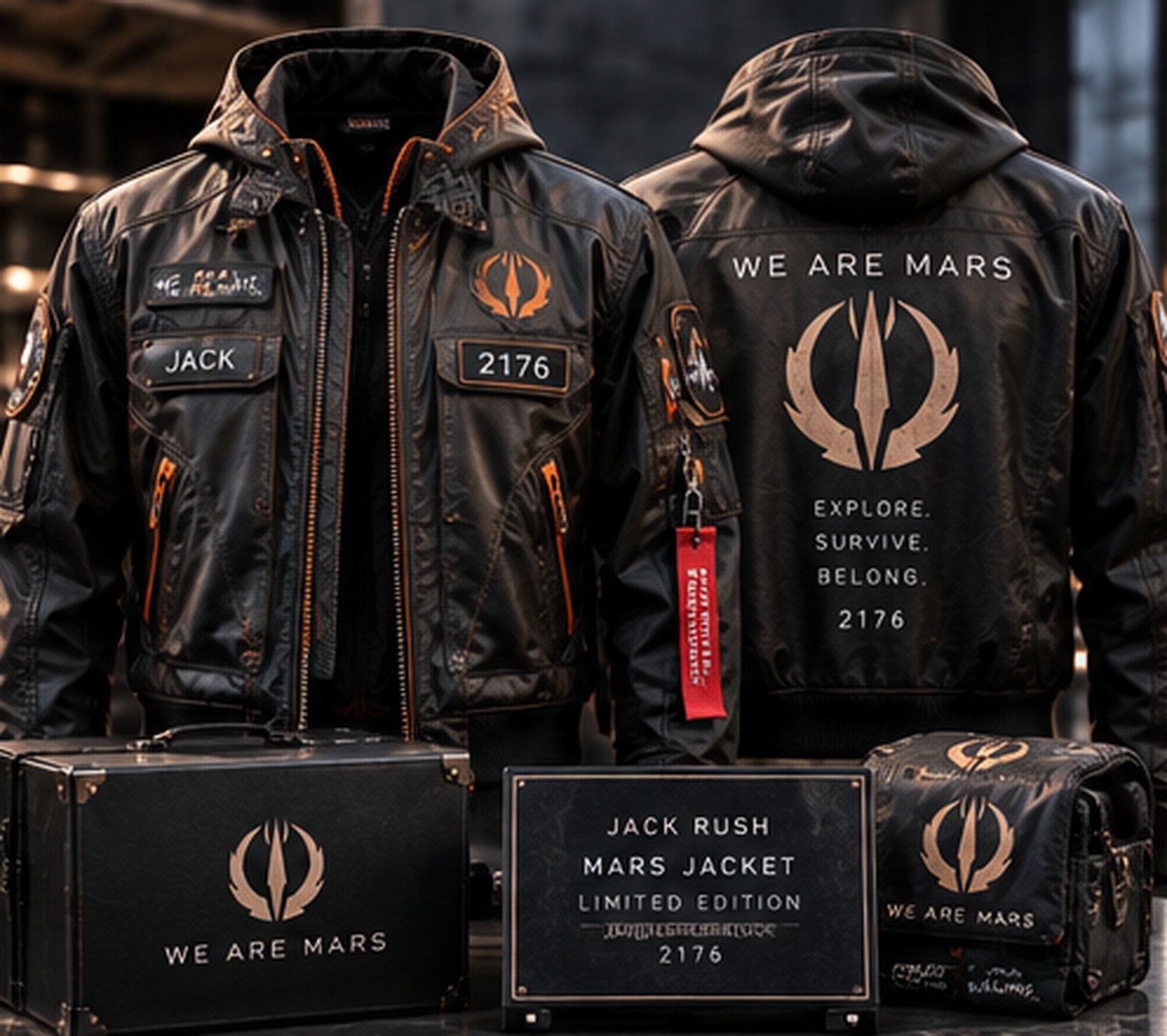 Jack Benjamin Rush Mars Jacket, product photograph