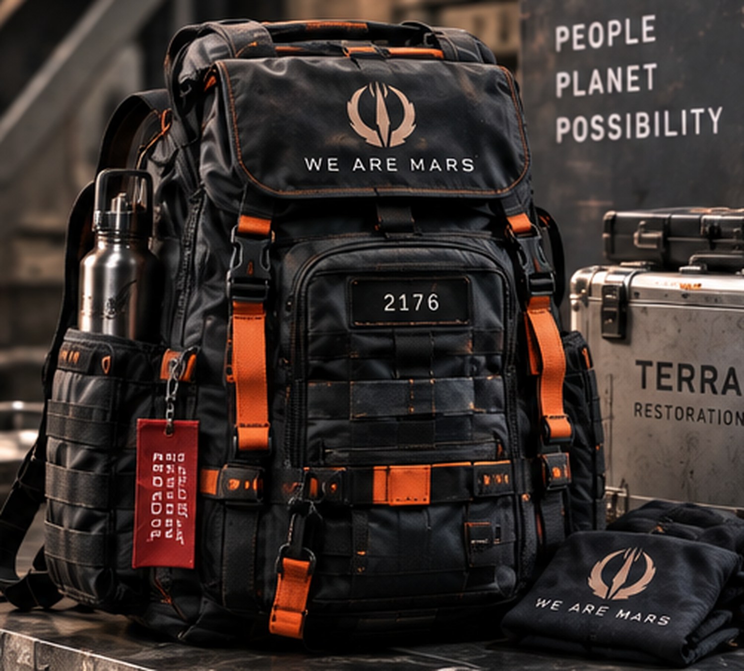 Mars Mission Backpack, product photograph