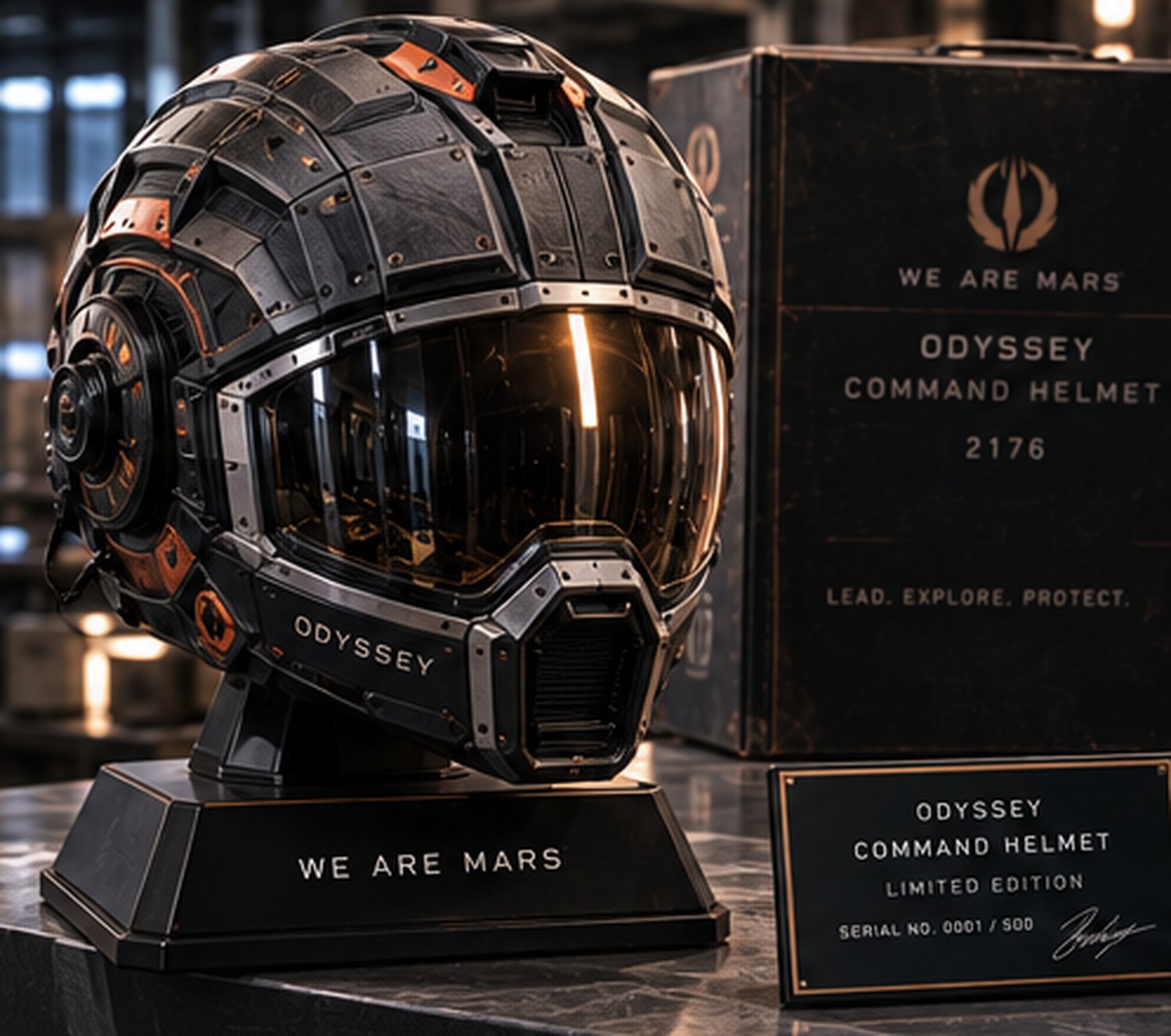 Odyssey Command Helmet, product photograph